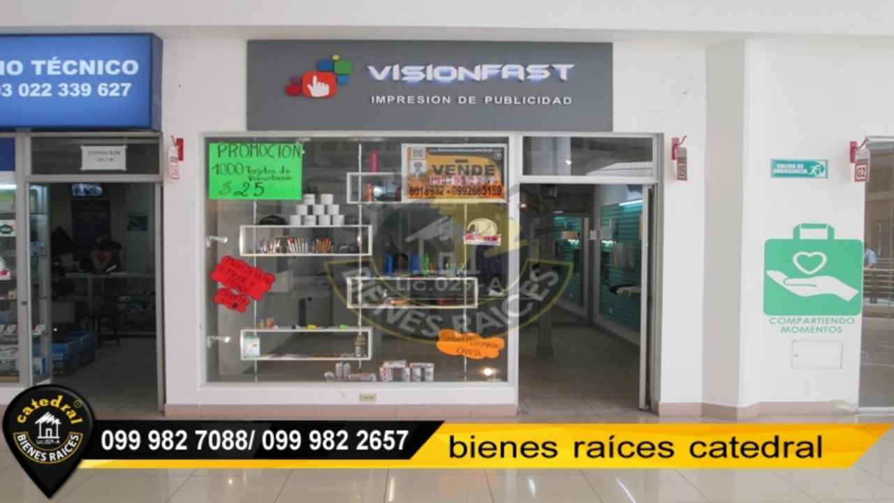 Local Comercial/Oficina de Venta en Quito Ecuador sector Valle de los Chillos/Sangolquí - La Paz/Santa Clara