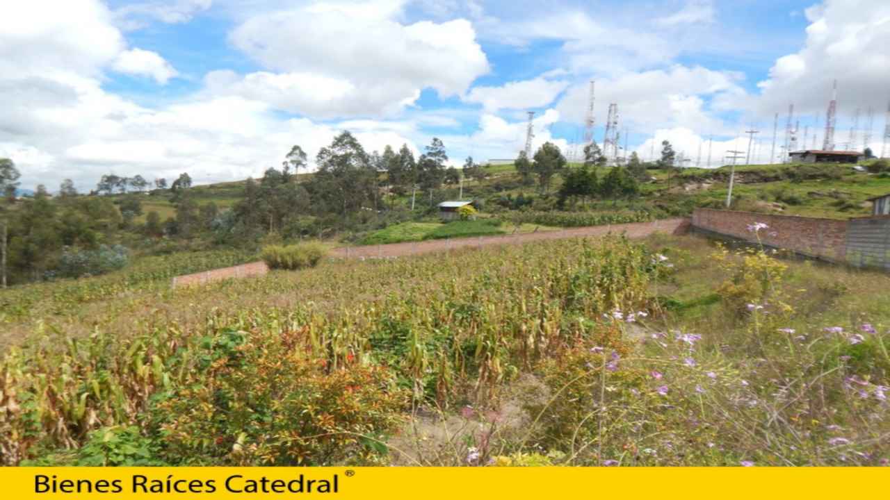 Land for Sale in Cuenca Ecuador sector Turi - Sector Santo Domingo