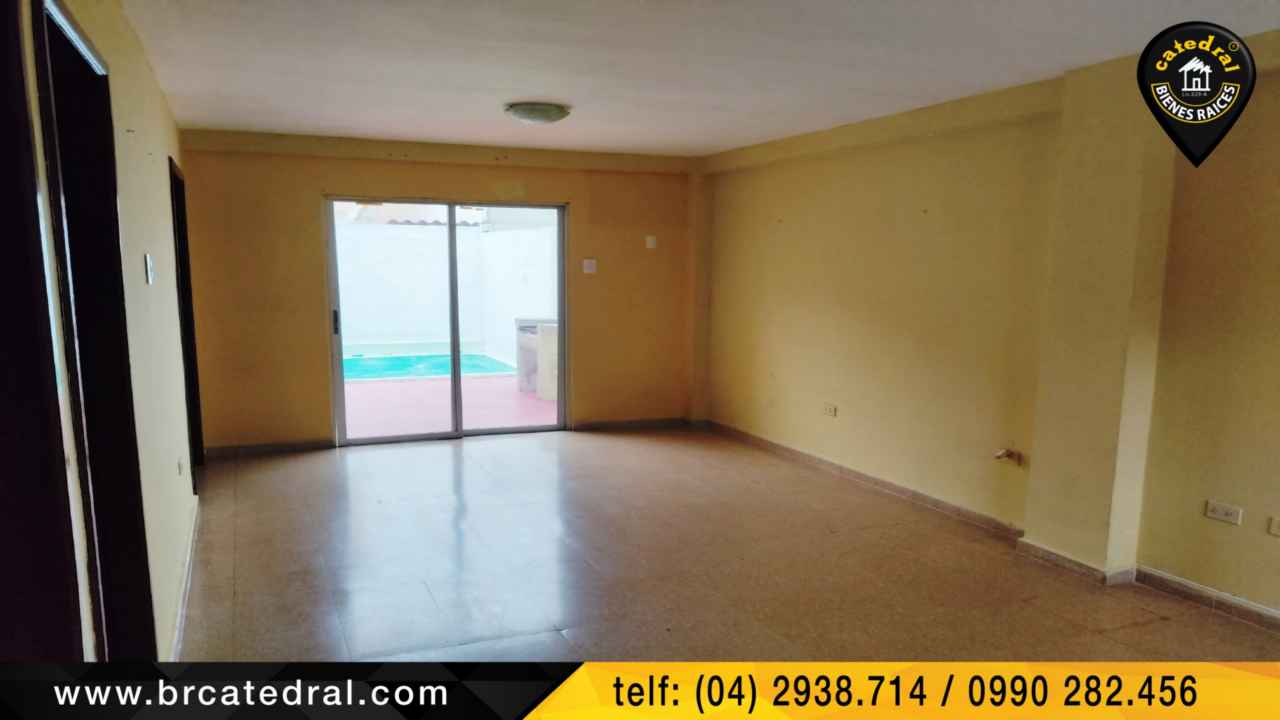 House for Rent in Guayaquil Ecuador sector S/T