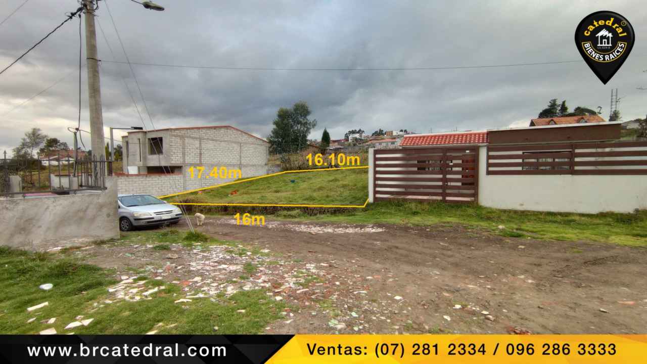 Land for Sale in Cuenca Ecuador sector S/T
